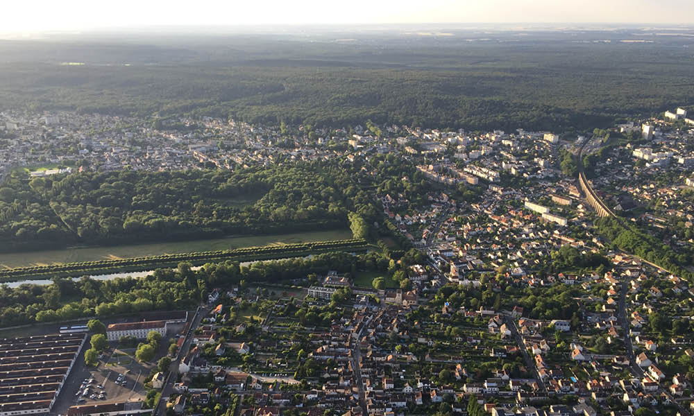 Vue aérienne